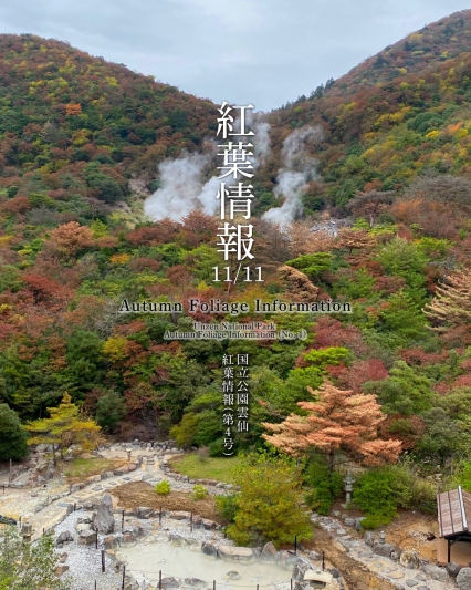 国立公園雲仙紅葉情報(第4号)